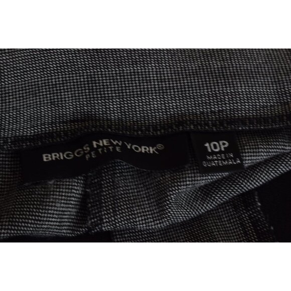 Vintage 90s Gray Poly Blend Trousers size 10P | 31 waist - Picture 8 of 10